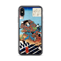 'Nakamura Utaemon IV as Inukai Kenpachi' by Kuniyoshi, ca. 1840 - iPhone Case