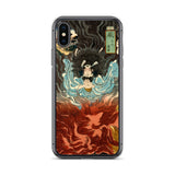 'Warabi: Inuyama Dosetsu' by Kuniyoshi, 1852 - iPhone Case