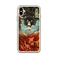 'Warabi: Inuyama Dosetsu' by Kuniyoshi, 1852 - iPhone Case