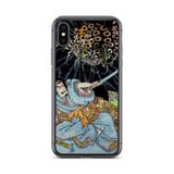 'Minamoto no Yorimitsu Is Attacked By A Demon Spider' by Kuniyoshi, ca. 1820 - iPhone Case