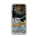 'Minamoto no Yorimitsu Is Attacked By A Demon Spider' by Kuniyoshi, ca. 1820 - iPhone Case