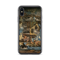 'Shozo Hayashiya's Ghost Stories: The Hundred Tales Of A Haunted House' by Kuniyoshi, ca. 1840 - iPhone Case