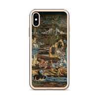 'Shozo Hayashiya's Ghost Stories: The Hundred Tales Of A Haunted House' by Kuniyoshi, ca. 1840 - iPhone Case