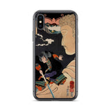 'Mitake: Akushichibyoe Kagekiyo' by Kuniyoshi, 1852 - iPhone Case