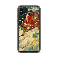 'Snow At Yoshino' by Yoshitoshi, 1867 - iPhone Case