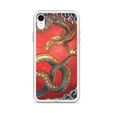 'Dragon' by Hokusai, ca. 1844 - iPhone Case