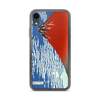 'South Wind, Clear Weather' by Hokusai, ca. 1830 - iPhone Case