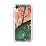 'The Plum Garden in Kameido' by Hiroshige, 1857 - iPhone Case