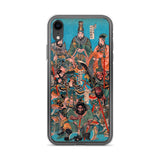 'One Hundred And Eight Heroes of the Shuihuzhuan' (Print 1) by Kuniyoshi, ca. 1830 - iPhone Case