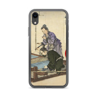 'Mother Meng's Teaching' by Yoshitoshi, ca. 1882 - iPhone Case