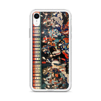 'The Great Thieves of Japan Compared' by Yoshitoshi, 1865 - iPhone Case