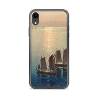 'Glittering Sea' by Yoshida Hiroshi, 1926 - iPhone Case