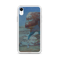 'The Sphinx At Night' by Yoshida Hiroshi, 1925 - iPhone Case