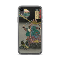 'Musa: Miyamoto Musashi' by Kuniyoshi, 1852 - iPhone Case