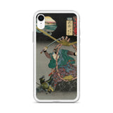 'Musa: Miyamoto Musashi' by Kuniyoshi, 1852 - iPhone Case