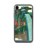 'Shimotsuke: Urami Waterfall on Mount Nikko' by Hiroshige, 1853 - iPhone Case