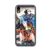 'Kanchikotsuritsu Shuki' by Kuniyoshi, ca. 1830 - iPhone Case