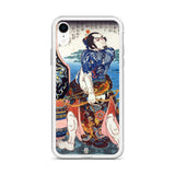 'Kanchikotsuritsu Shuki' by Kuniyoshi, ca. 1830 - iPhone Case