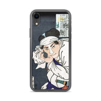 'Komagine Hachibyoe' by Yoshitoshi, 1868 - iPhone Case