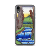 'Bichu: Go Valley' by Hiroshige, 1853 - iPhone Case