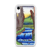 'Bichu: Go Valley' by Hiroshige, 1853 - iPhone Case