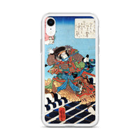 'Nakamura Utaemon IV as Inukai Kenpachi' by Kuniyoshi, ca. 1840 - iPhone Case