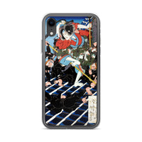 'Onoe Kikugoro III as Inuzuka Shino' by Kuniyoshi, ca. 1840 - iPhone Case