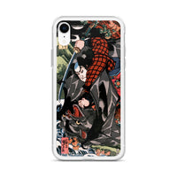 'Miyamoto Musashi Killing A Monster Bat' by Kuniyoshi, ca. 1830 - iPhone Case