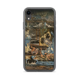 'Shozo Hayashiya's Ghost Stories: The Hundred Tales Of A Haunted House' by Kuniyoshi, ca. 1840 - iPhone Case