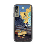 'Hachimantaro Yoshiie' by Yoshitoshi, 1886 - iPhone Case