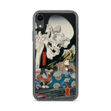 'Takiyasha the Witch and the Skeleton Spectre' (Middle Panel) by Kuniyoshi, ca. 1844 - iPhone Case