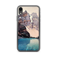 'Moraine Lake' by Yoshida Hiroshi, 1925 iPhone Case