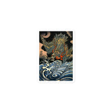 'Dragon' by Kuniyoshi, ca. 1831 - Sticker