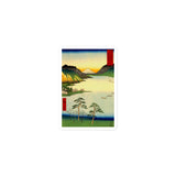 'Lake Suwa, Shinano Province' by Hiroshige, 1858 - Sticker