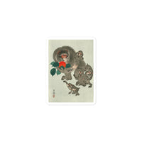 'A Mother Monkey And Infants' by Ohara Koson, ca. 1935