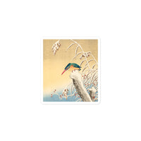 'Kingfisher In The Snow' by Ohara Koson, 1935