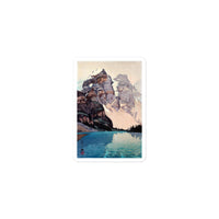 'Moraine Lake' by Yoshida Hiroshi, 1925 Sticker