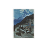 'The Matterhorn At Night' by Yoshida Hiroshi, 1925 - Sticker