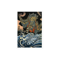 'Dragon' by Kuniyoshi, ca. 1831 - Sticker