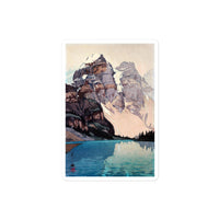 'Moraine Lake' by Yoshida Hiroshi, 1925 Sticker