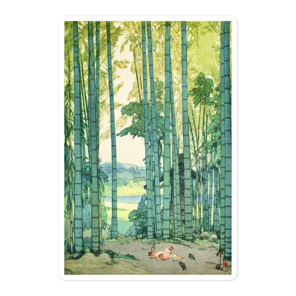 'Bamboo Grove' by Yoshida Hiroshi, 1939