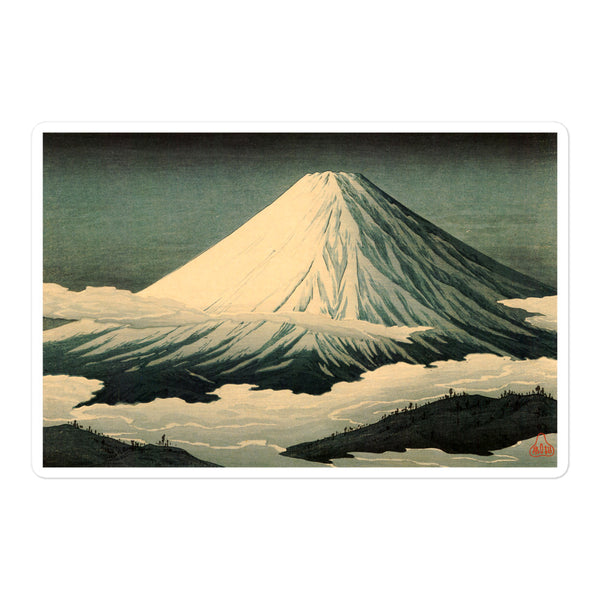 'Mount Fuji From Near Omuro' by Shotei, 1929