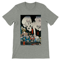 'Takiyasha the Witch and the Skeleton Spectre' (Middle Panel) by Kuniyoshi, ca. 1844 - T-Shirt