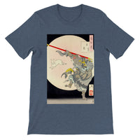 'The Monkey King and the Moon Rabbit' by Yoshitoshi, 1889 - T-Shirt