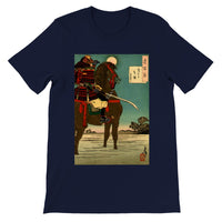 'Moonlight Patrol' by Yoshitoshi, ca. 1885 - T-Shirt