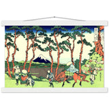 'Hodogaya on the Tokaido Road' by Hokusai, ca. 1830