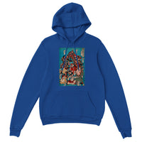 'One Hundred And Eight Heroes of the Shuihuzhuan' (Print 4) by Kuniyoshi, ca. 1830 - Hoodie