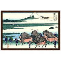 'Ono-Shinden in Suruga Province' by Hokusai, ca. 1831