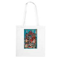 'One Hundred And Eight Heroes of the Shuihuzhuan' (Print 4) by Kuniyoshi, ca. 1830 - Tote Bag