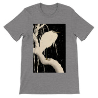 T-shirt 'White Egret On A Snowy Branch' by Ohara Koson, ca. 1930